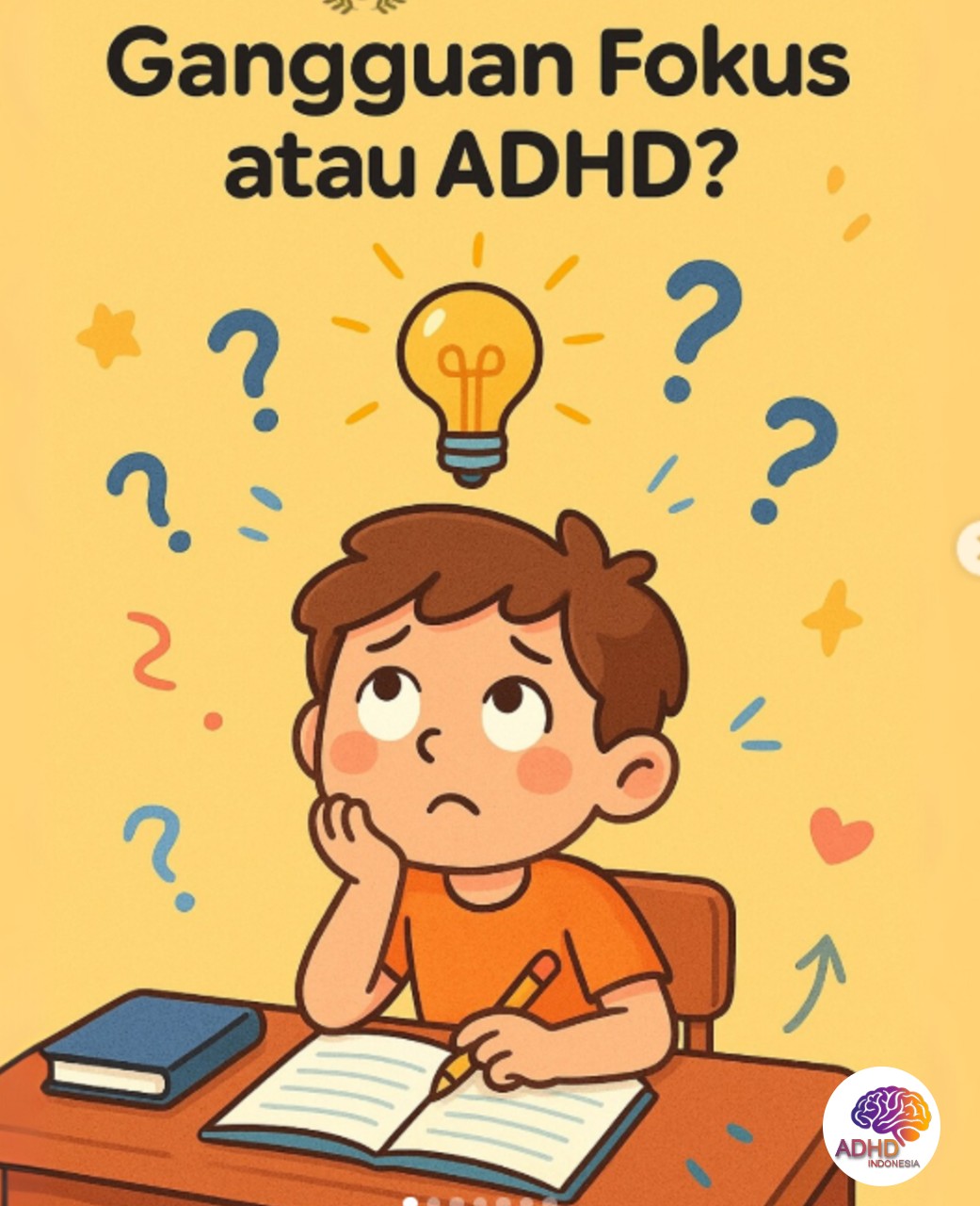 ADHD dan Kesulitan Fokus Anak: Edukasi untuk Keluarga di Kabupaten Ngada